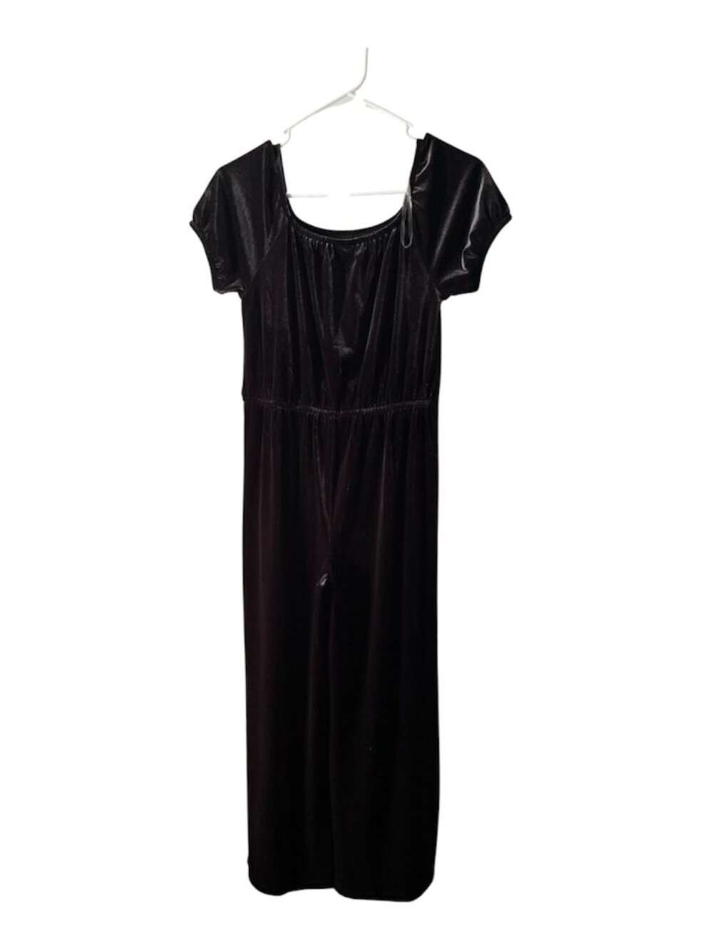 Girls Wide Leg Jumpsuit, Wonder nation, L (10-12) plus, Black Scot, NWT